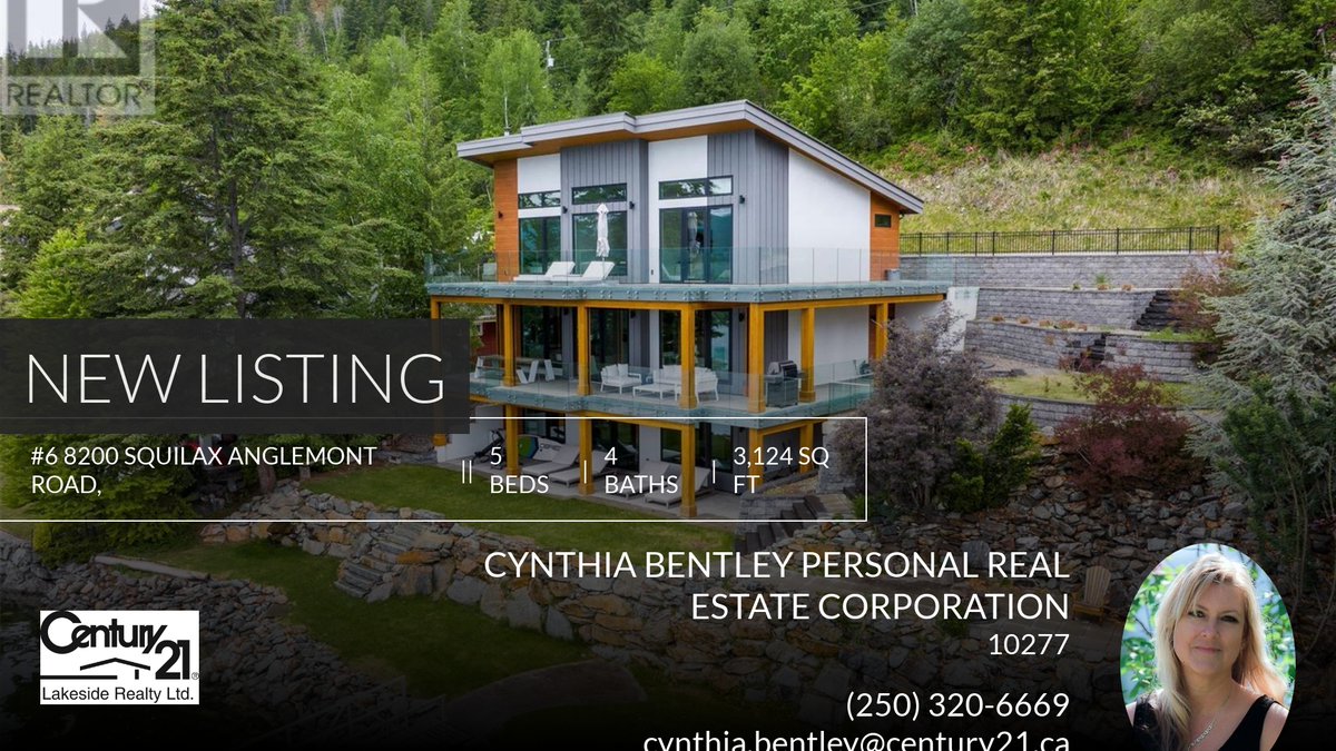 📍 New Listing 📍 Take a look at this fantastic new property that just hit the market located at #6 8200 Squilax Anglemont Road, in Anglemont. Reach out here or at (250) 320-6669 for more information

Cynthia Bentley Personal Real ... homeforsale.at/6_8200_SQUILAX…