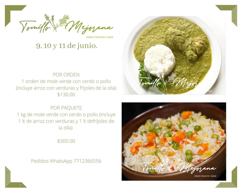 cursorenla's tweet image. Para este fin de semana... #TomilloYMejorana
Viste de fiesta a tu mesa..!
#PachucaHIdalgo