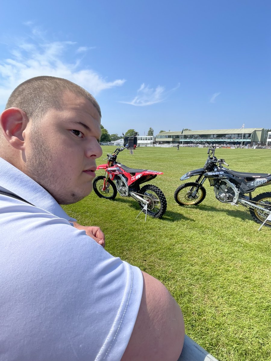 Students visited the South of England show today. Some students got to hold tortoises and feed some animals. They also got to go watch the motocross team which they all loved! Thank you to Golden Lions Children's Trust who supported this event #SouthofEnglandShow