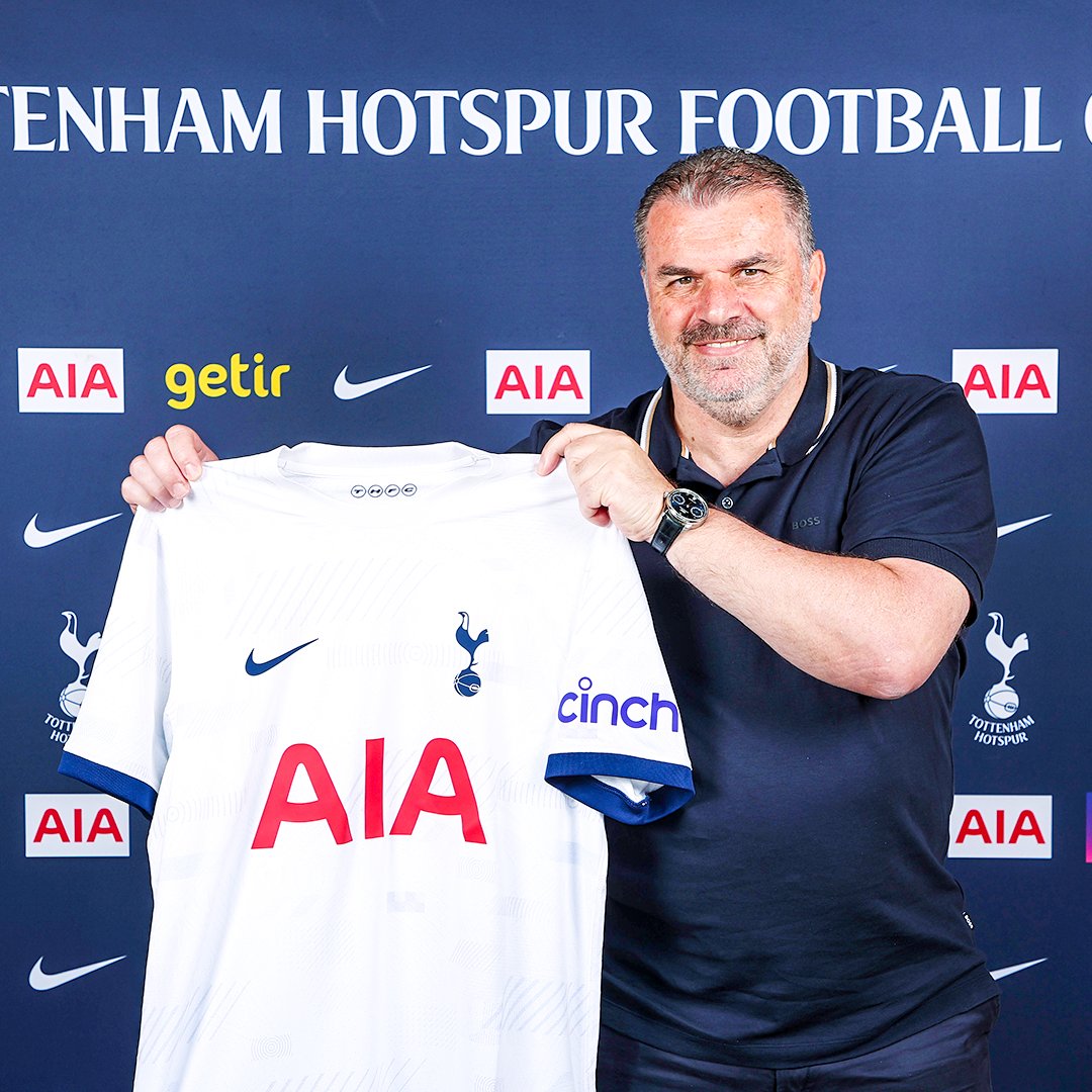 New Spurs manager Ange Postecoglou arrives in north London ⚪