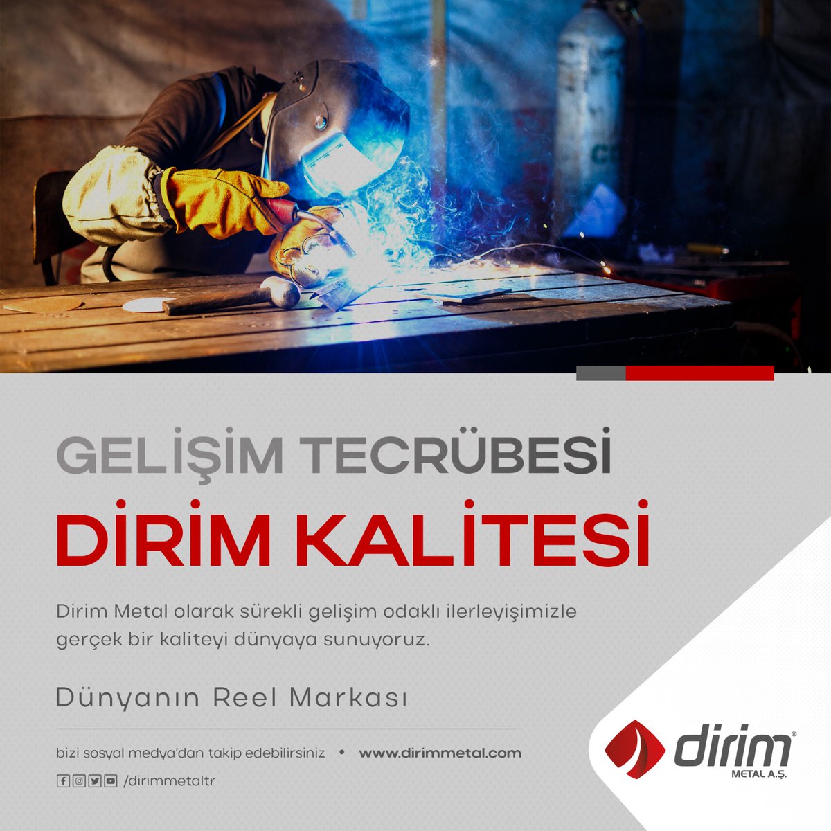 DirimMetal's tweet photo. Gelişim Tecrübesi, Dirim Kalitesi !
☎️ +90 (332) 347 46 27
☎️ +90 (332) DİRİMAŞ
📩 info@dirimmetal.com
👉 https://t.co/RZspKJZzco
#dirim #metal #sanayi #hırdavat #üretim #madeinturkey #ihracat https://t.co/aIWpZ9Hf2B