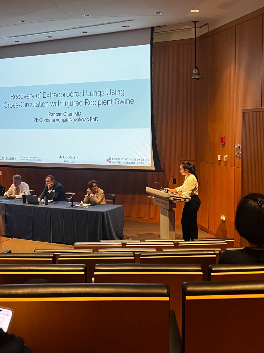 Gordana Vunjak-Novakovic (@gvnlab) on Twitter photo Congratulations to Dr. <a href="/PanpanChen_MD/">Panpan Chen</a> for winning Best Overall Presentation at the Columbia Department of Surgery Research Symposium <a href="/ColumbiaSurgery/">Columbia Surgery</a> yesterday!! We are so proud & best of luck in your return to residency <a href="/WCMSurgery/">Weill Cornell Medicine Surgery</a>. Congratulations to Dr. <a href="/PanpanChen_MD/">Panpan Chen</a> for winning Best Overall Presentation at the Columbia Department of Surgery Research Symposium <a href="/ColumbiaSurgery/">Columbia Surgery</a> yesterday!! We are so proud & best of luck in your return to residency <a href="/WCMSurgery/">Weill Cornell Medicine Surgery</a>.
