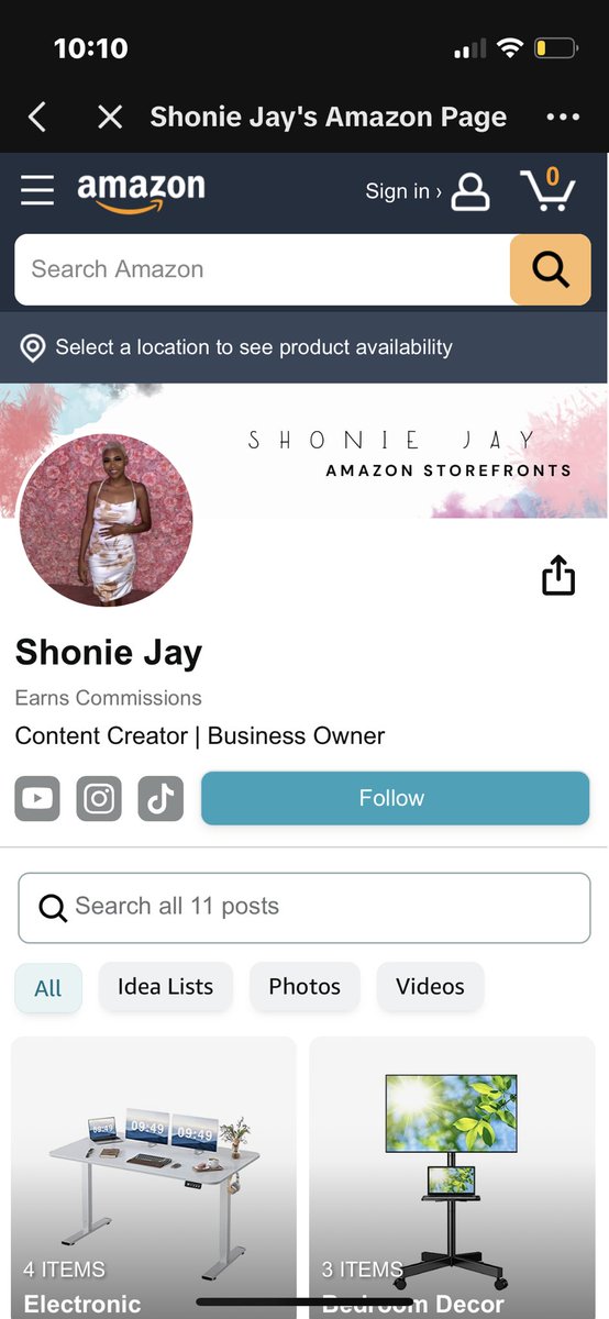 IamShonieJay's tweet image. Shop my #AmazonStoreFront 

 amazon.com/shop/influence…