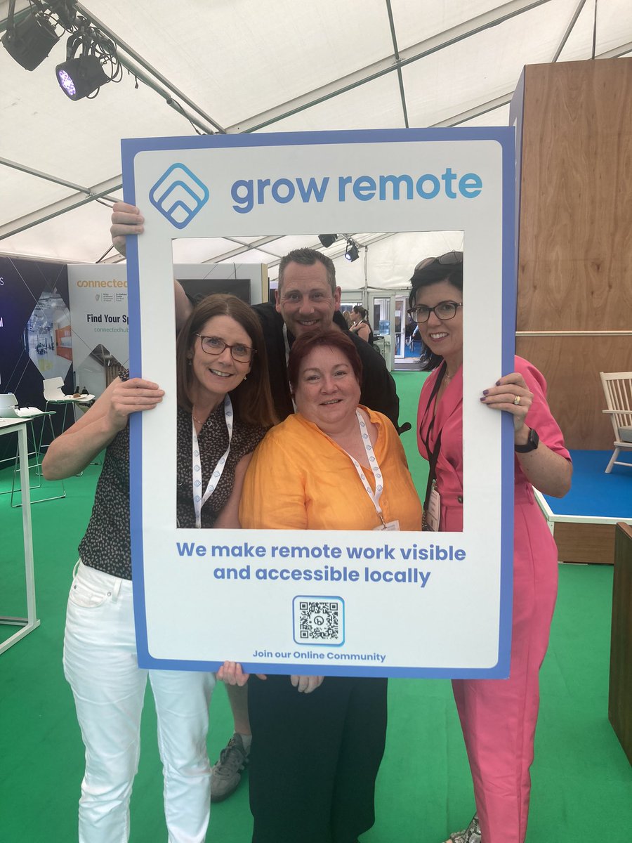 Another great day at the @GrowRemoteIrl summit, #longford very well represented 👏🏻💥. Lots of really interesting discussions about the implementation of remote work