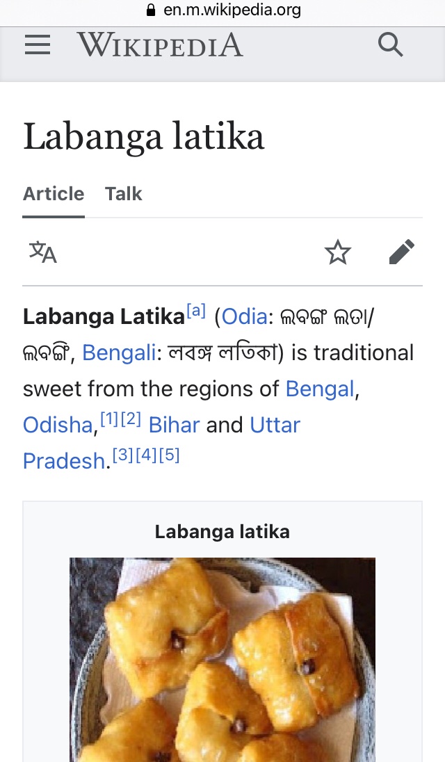 anitaexplorer's tweet photo. #Labangalata in #Odia #Odisha https://t.co/kLHxyntoZy