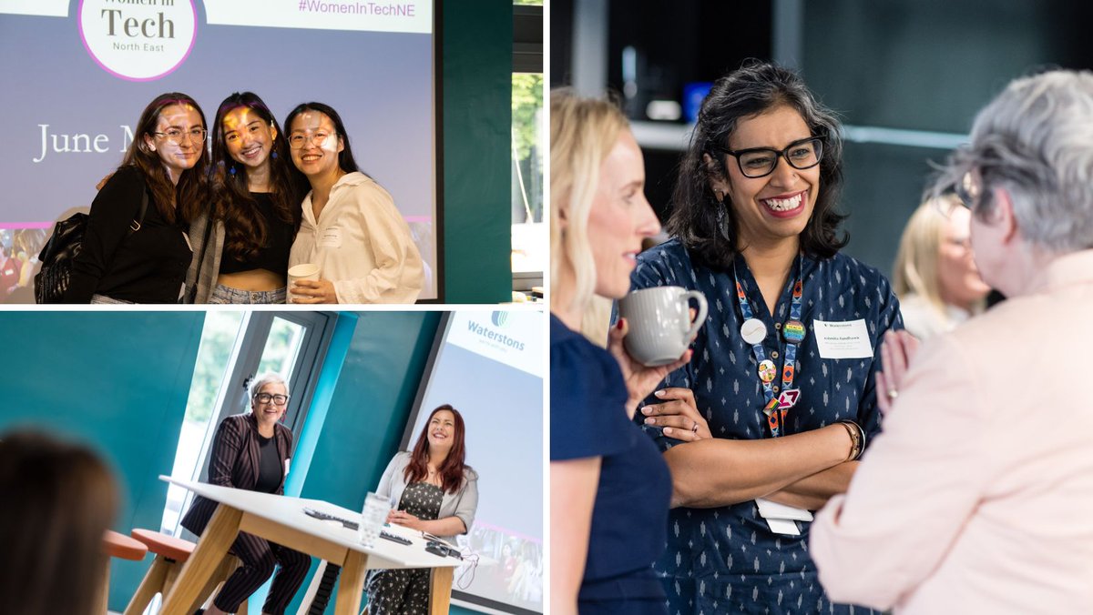 WaterstonsLtd's tweet photo. This week we welcomed Women in Tech North East to our Durham office to host the community's latest event.
#WomenInTech #TechWomen #WeAreTechWomen #Durham #NorthEastTech #WeAreWaterstons
https://t.co/gQanxnuKow https://t.co/pS3PwUJObO