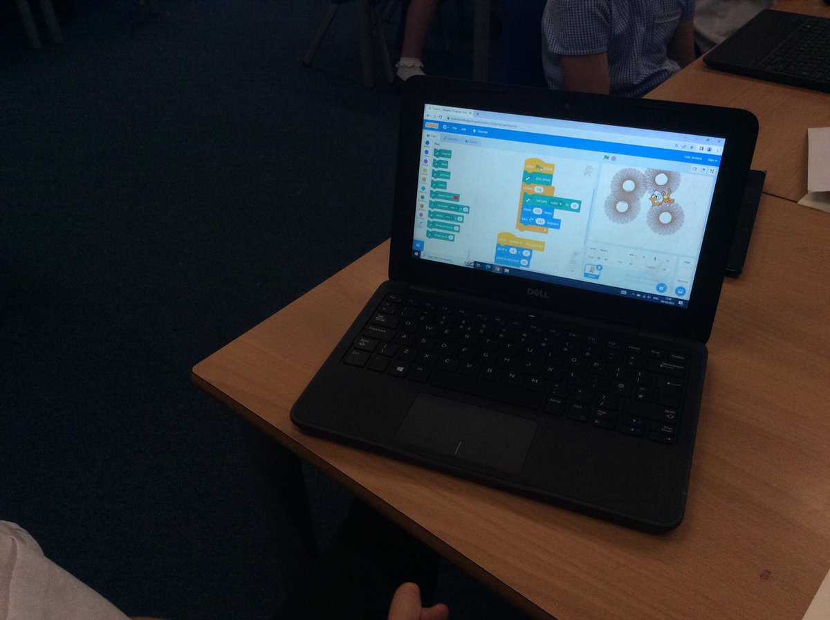 ditton_ps's tweet image. Y4 have ended the week by investigating coding in @scratch . We’ve been making some shapes using loops to prepare for making games. #DittonPrimaryComputing #FutureCoders 🤓💻⌨️