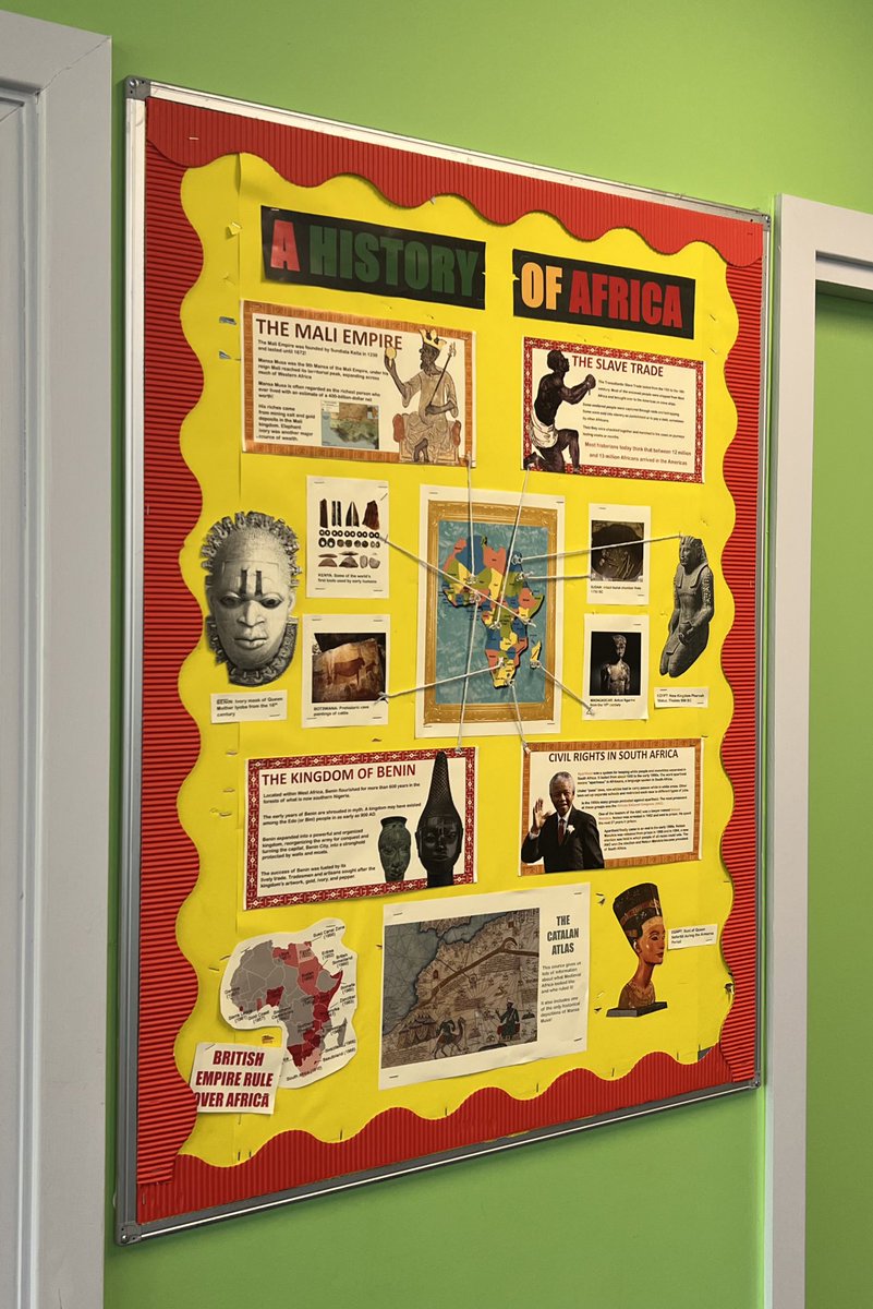 Finally feel like a proper teacher now I’ve made a display board 🌍🏛️🏺#ITT #ECT