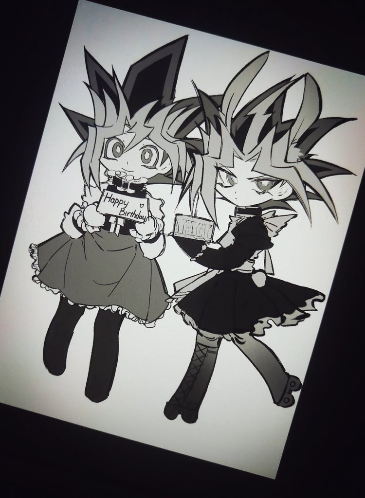 #W遊戯 #遊戯王 #闇表 #ygo