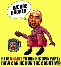 History repeating itself, this boy is after enriching himself.