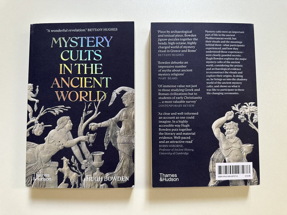 Hugh Bowden (@hughbowden) on Twitter photo Great to have this back in print. Lovely comments on it from <a href="/wmarybeard/">mary beard</a> <a href="/bettanyhughes/">Bettany Hughesđź’™</a> and Robin Osborne. Thanks to all <a href="/thamesandhudson/">Thames & Hudson</a> for creating such a good edition. Great to have this back in print. Lovely comments on it from <a href="/wmarybeard/">mary beard</a> <a href="/bettanyhughes/">Bettany Hughesđź’™</a> and Robin Osborne. Thanks to all <a href="/thamesandhudson/">Thames & Hudson</a> for creating such a good edition.