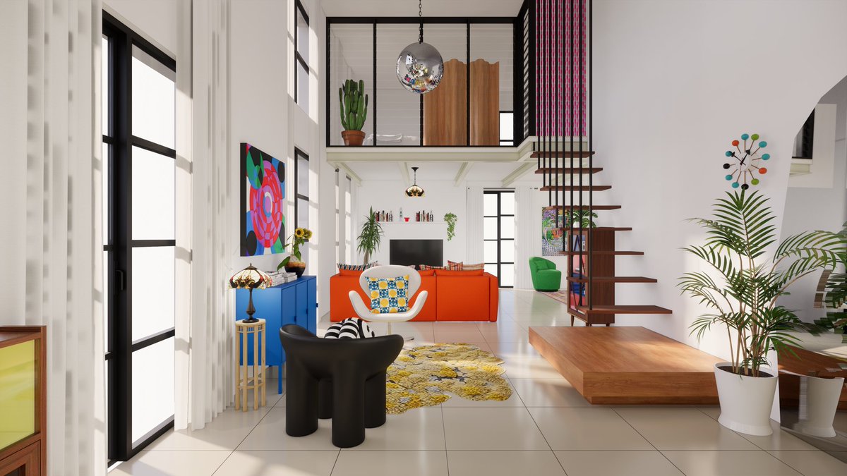 warnabilla's tweet photo. Anyway, I want to post a shout out to my super talented but very humble interior designer girlfriend, Nadia. Look at this 3D she made for my house. She designed it according to my references &amp; ugh I just love it. I’ll link her portfolio below. She truly has the eye for design. https://t.co/YL5U5UwHTt