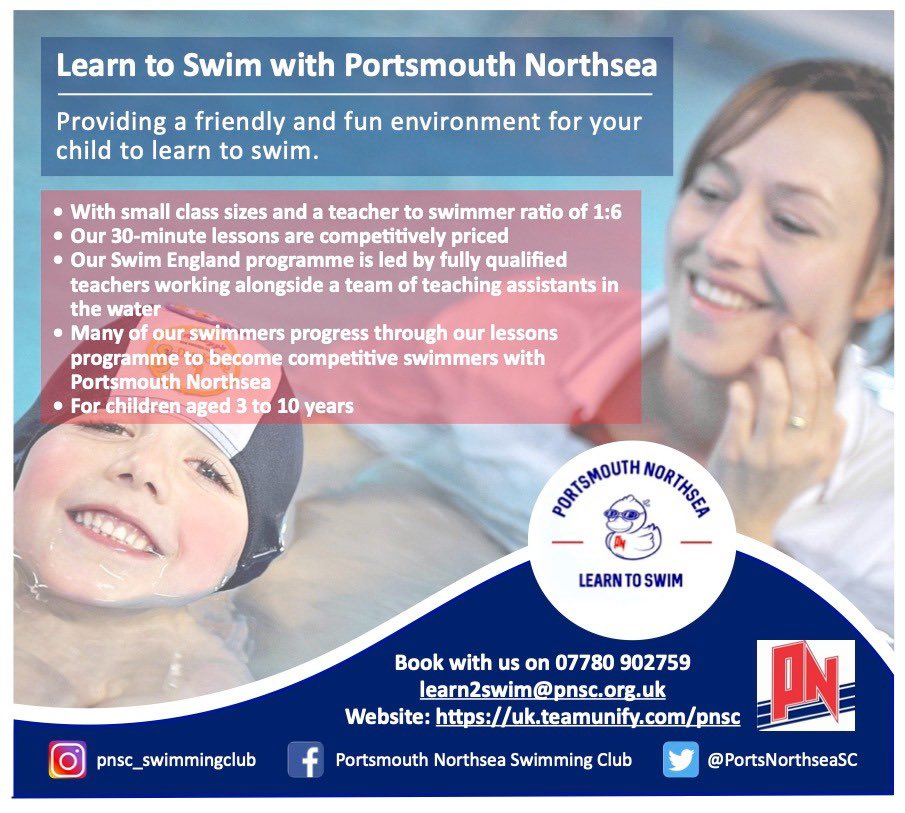 Would you like your child to learn to swim? Are you looking to start lessons from September 2023? Are they aged between 3 &amp; 10 years? 🏊‍♀️🏊‍♂️ for enquiries please email: learn2swim@pnsc.org.uk or call: 07780 902759. #learntoswim