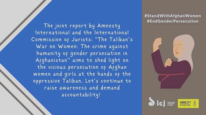 #StandWithAfghanWomen #NoToImpunity