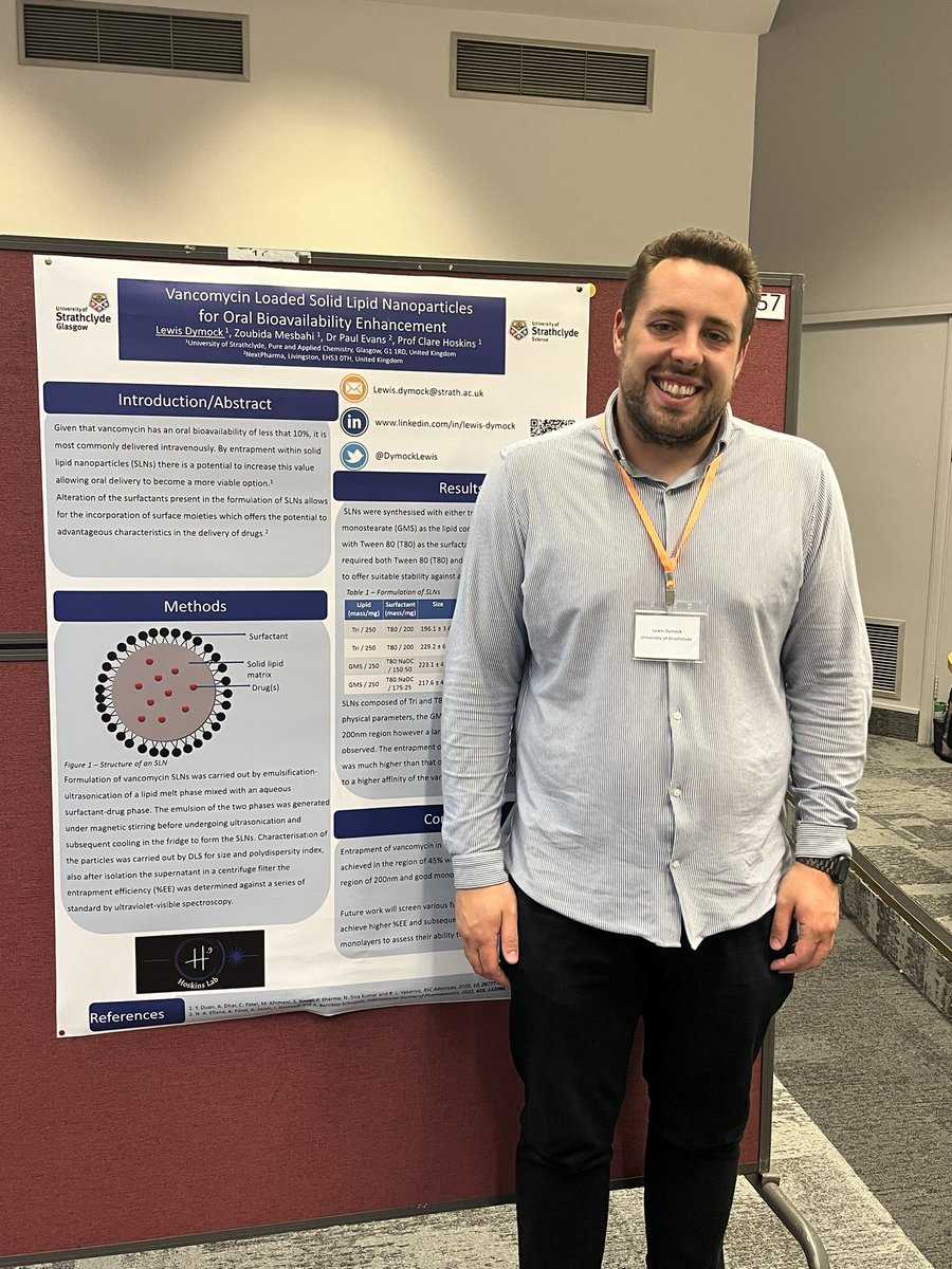 DymockLewis's tweet photo. Looking forward to presenting the first poster of my PhD #UKICRS https://t.co/NWTHt5oovx