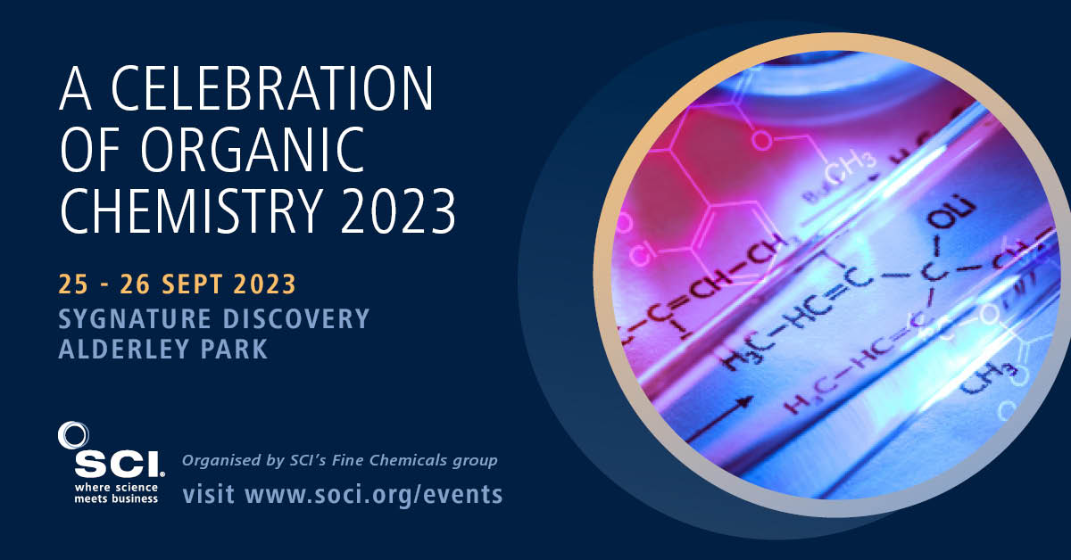 📢 Early bird deadline! bit.ly/OrganicChemist…
This event will celebrate modern organic chemistry and provide an overview of new methodologies and applications in synthesis and beyond.