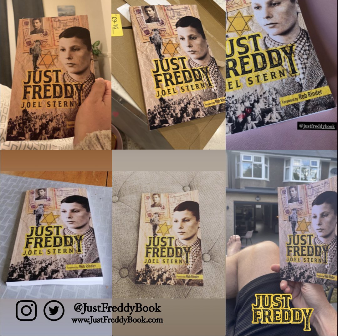 9th June 2023: One year of Just Freddy!
It’s a year since we released Freddy’s story, and what a year it’s been! A huge thankyou to everyone who has bought a copy, and supported this project. We’re glad you found meaning in it.
#Holocaust #HolocaustEducation #HolocaustBooks