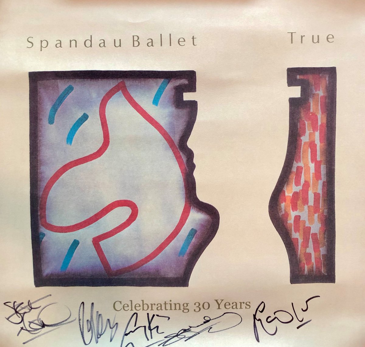 We have our True Anniversary Signed Lithograph Winner! 

Congratulations to Fiona Burt who will soon be the proud owner of the True Anniversary lithograph signed by Gary, Tony, Martin, Steve and John.

Thanks to all who entered!