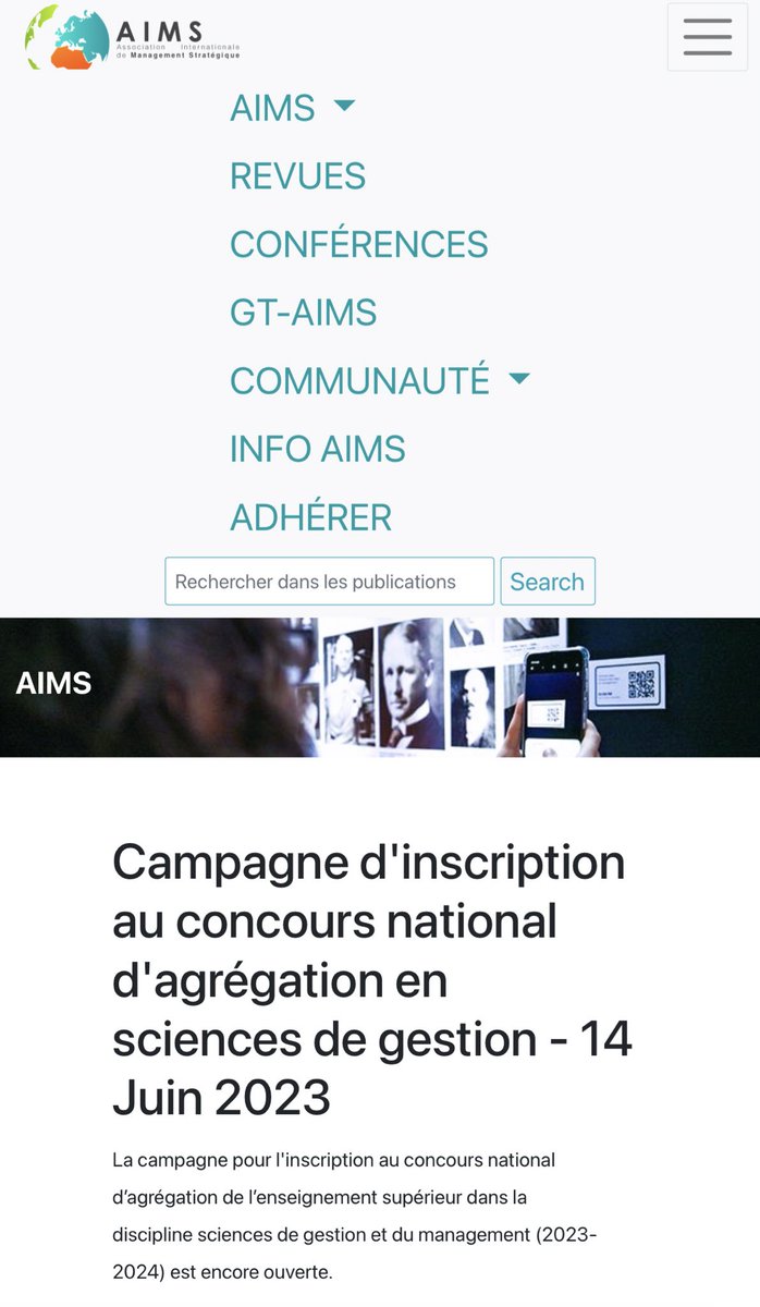 Campagne d'inscription au concours national d'agrégation en sciences de gestion - 14 Juin 2023 v/ <a href="/strategieaims/">AIMS</a> 

strategie-aims.com/accueil/2793