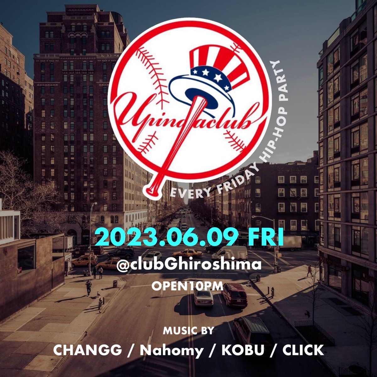 darksideonigiri's tweet photo. 今夜は #UIDC @clubGhiroshima @nyouidc 🔊🔊🔊
Hiphop中心にやってます🔥🔥🔥
ぜひ遊びに来て下さい🍺🍹🥃 https://t.co/twh1cMsX3c