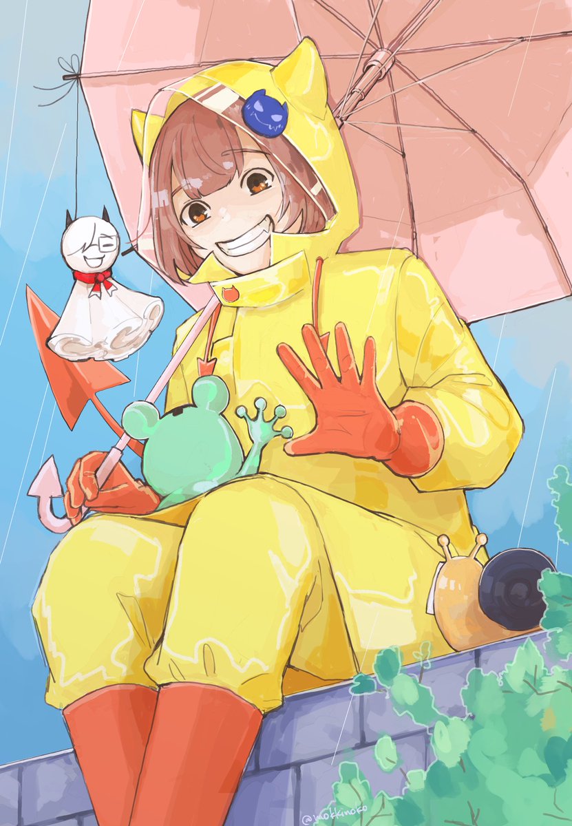 「梅雨入り」|もっけのイラスト