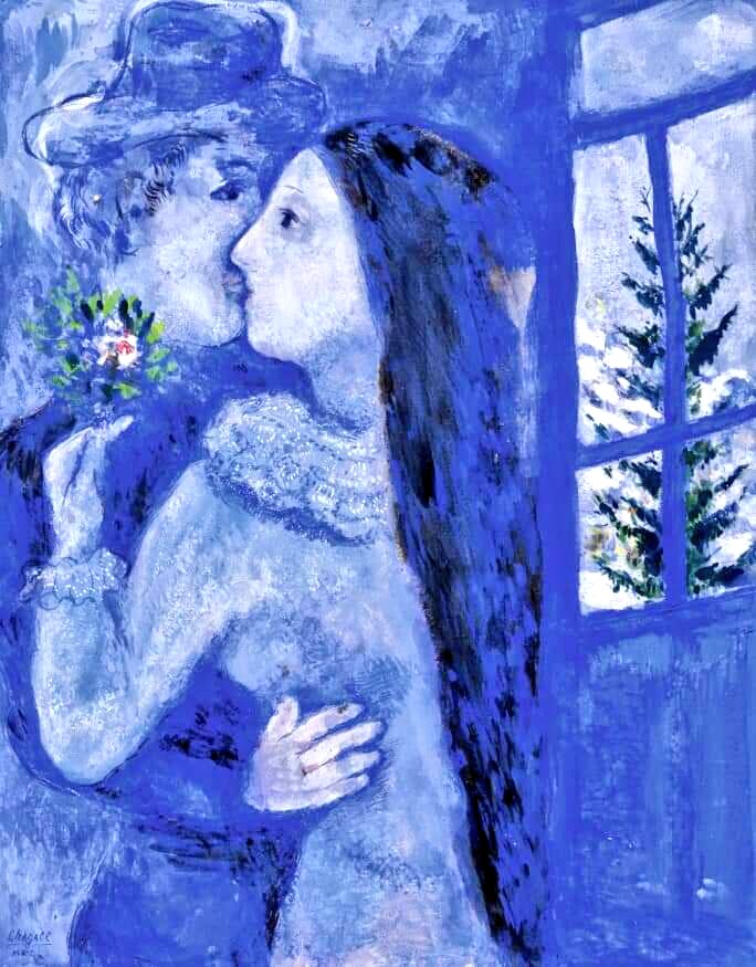 'The Kiss' or 'The Blue Lovers', #MarcChagall 🎨 1930 💙
#painter #painting #surrealism #cubism #fauvism #expressionism #modernart