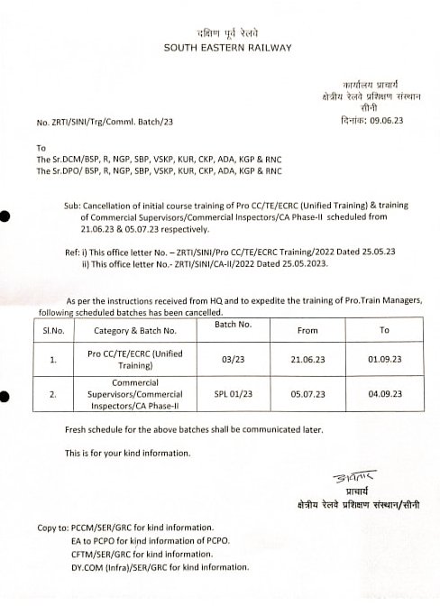 KajuKaatli's tweet photo. Namaste sir @AshwiniVaishnaw ji..

Whats our fault ..why the Training  process getting delayed everytime .Whats the reason behind this..Its been 4 years still the process is still going on..whats our fault..we have also family sir.
@PMOIndia @ADRARAIL @ZRTISINISER @serailwaykol https://t.co/R1UapLWVIo