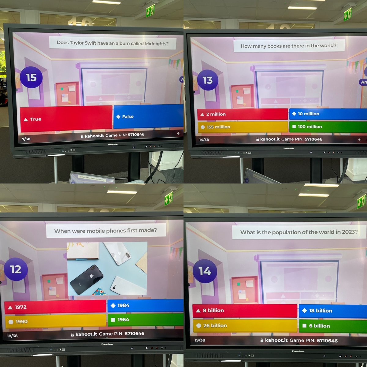 BankheadPrimary's tweet photo. 🟪Room 9 created their own Kahoot Quiz for Indoor Adventurer and Help At Home day 🟪#BankheadWillSOAR @21stCentFam https://t.co/HDDX4gVN2q