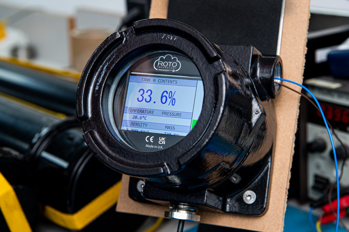 RotoTechnology's tweet image. Our non-invasive transducers are mounted to the bottom of tanks.

With a margin of error at +/- 0.5%, there are no other continuous level measurement solutions with more accurate readings. RotoTechnology.com

#lpg #continuouslevelmeasurement #accuracy #ultrasonic