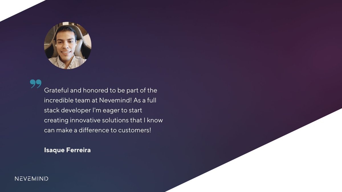 Excitement is in the air! 🌟

We welcome Isaque - a talented developer and the first employee of our early-stage startup! 🚀👨‍💻 Together, we are ready to conquer new challenges to make your work smarter, not harder.

#newteammember #startupjourney #innovation