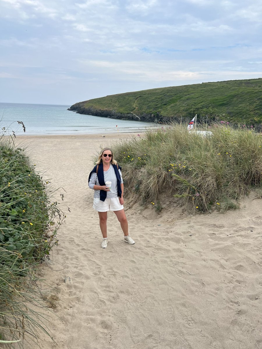 yorkshirelass57's tweet photo. Good morning from Porthcothan Bay. What a beautiful location β€οΈ #breakfaststop https://t.co/Kq9jCrIYET
