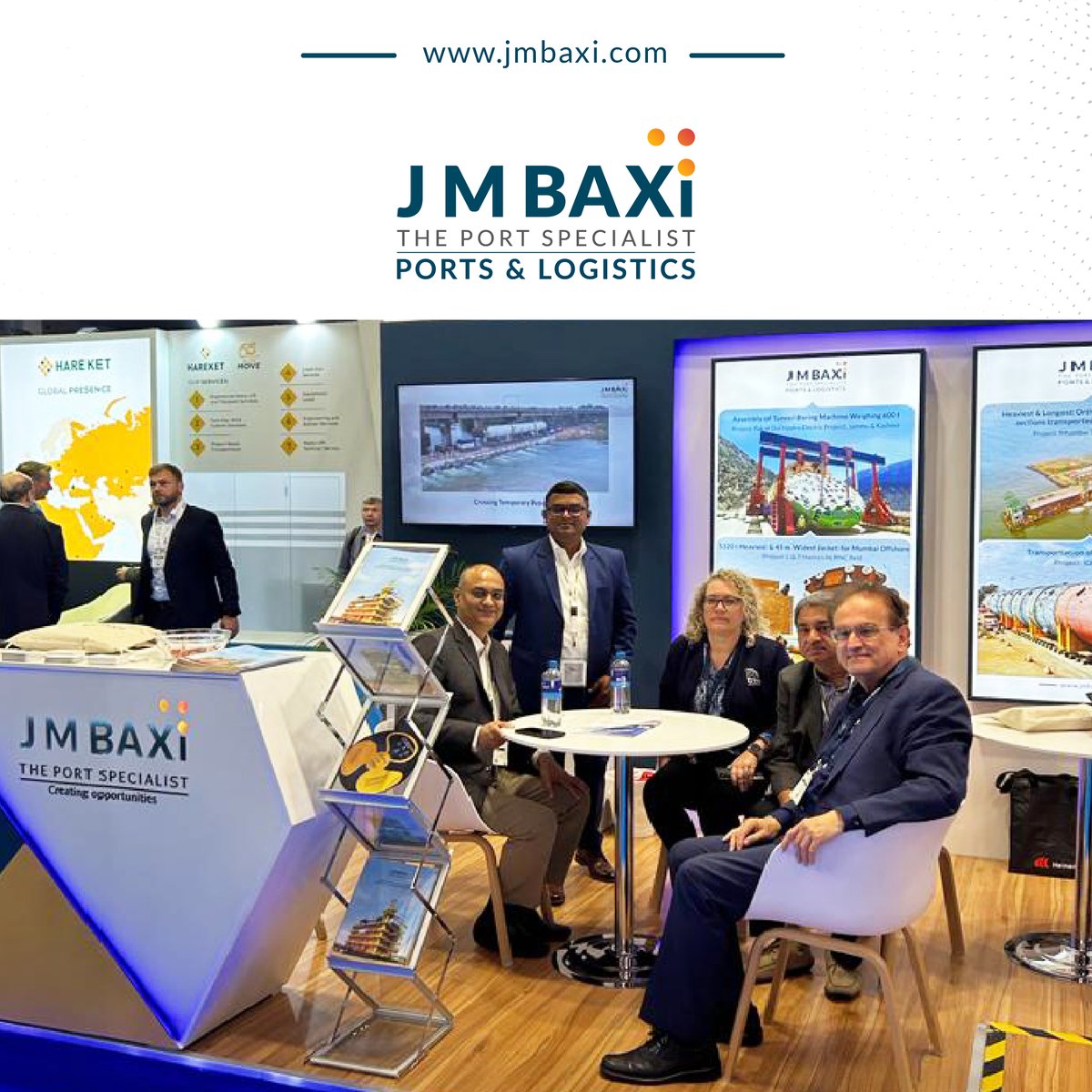 jmbaxigroup's tweet photo. A Big Thank You out to everyone who joined our J M Baxi Heavy team at Breakbulk Europe 2023. If you missed catching up with us, here is a quick look at some of our latest work.
Click Here: https://t.co/ypqSFdQvbk
#Breakbulk2023 #bbeu2023 #Logistics #JMBaxi #CreatingOpportunities #JMBaxiHeavy #ProjectLogistics #HeavyLogistics #HeavyLifting
@Break_bulk