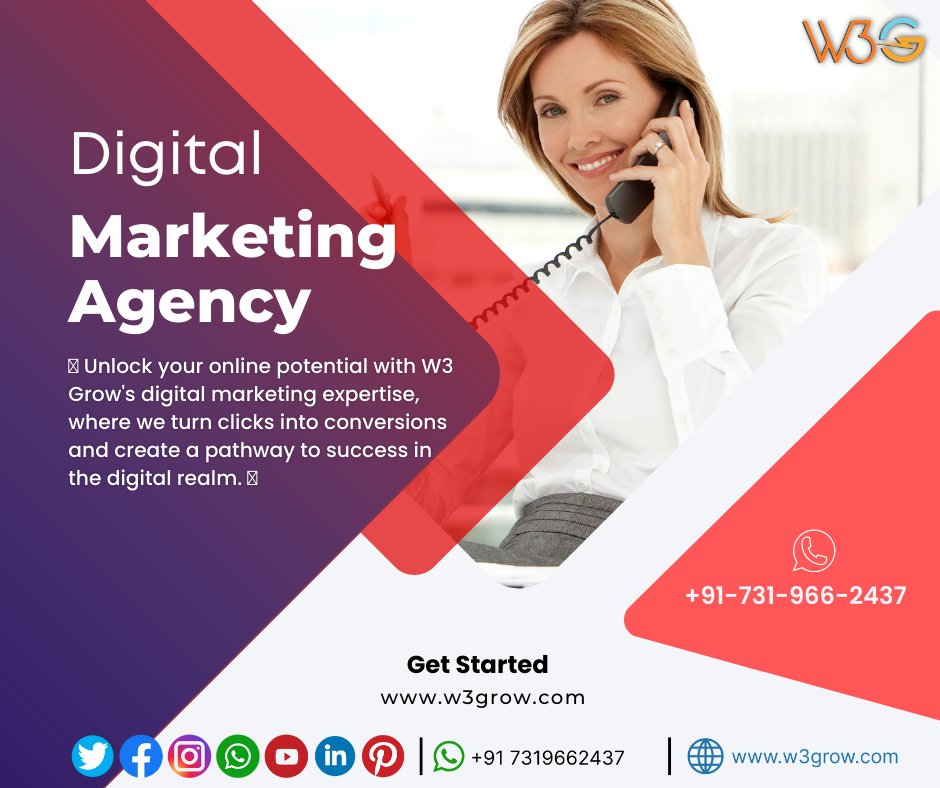 w3growofficial's tweet image. Skyrocket Your Business with W3 Grow's Digital Marketing Solutions! 🚀💼

#digitalmarketinglife #digitalmarketingplan #digitalmarketingagency #digitalmarketingtipsandtricks #digitalmarketingindia #w3grow #digitalmarketingconsultant #digitalmarketing101 #digitalmarketing #digital