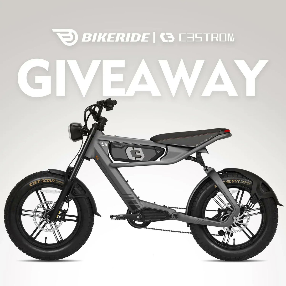 BAFANGElectric's tweet photo. π Win a $3099 @C3Strom Deluxe Electric Bike! π΄ββοΈπ¨
β‘οΈ Head to https://t.co/WxyF02ikso
This BikeRide giveaway applies to the 48 Contiguous United States, Hawaii and Canada and it ends on Thursday, June 15, 2023, @ 11:59 p.m. (GMT-08:00) Pacific Time.
#Bafang #C3STROM https://t.co/iWqRhBjnHZ