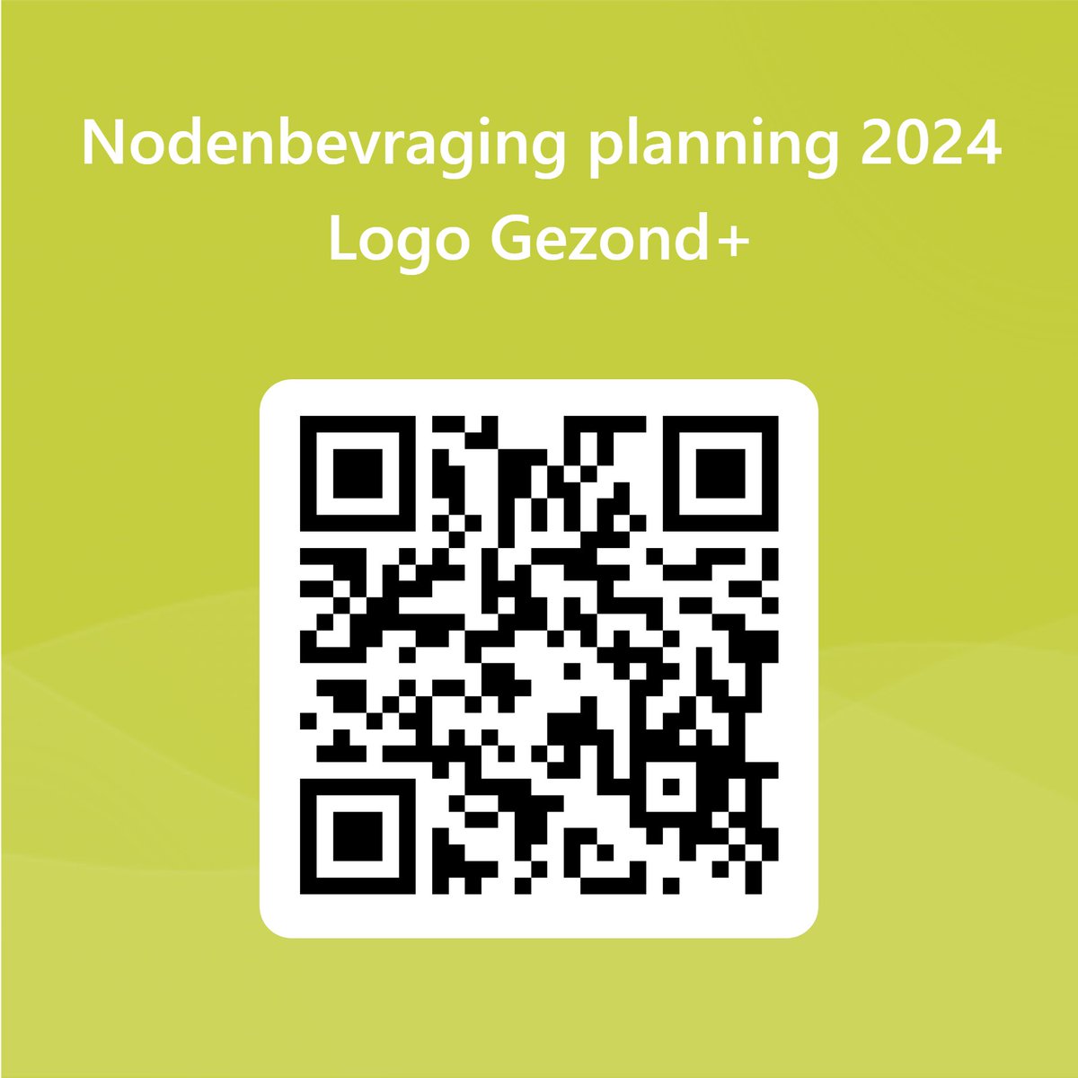 Logo Gezond+ bepaalt in september de prioriteiten voor de werking voor de komende jaren, met de focus op werkjaar 2024. Maar waar liggen jullie wakker van? Vullen jullie onze korte vragenlijst in? Alvast bedankt! 👉  klik hier loom.ly/cCG08Xg of scan de QR code