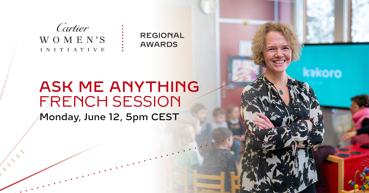 Do you have questions about our program and awards? We are hosting an 'Ask Me Anything' session in French! 

Register now: ow.ly/q5t450OITLR 

#callforapplications #cwi24 #cartierawards