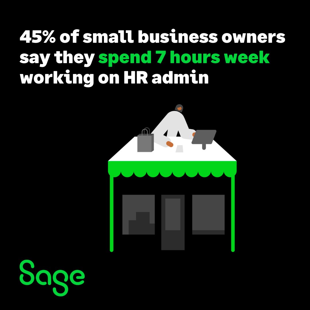 sageuk's tweet photo. Spending too much time on HR admin and not enough time on your business? ⏰

Discover how HR automation can help transform how you do HR so you can spend more time focusing on what you love! 💚

📚 Read our HR automation guide to find out more - https://t.co/2Q5TenKgdy

#SageHR https://t.co/nUkXimIv9M