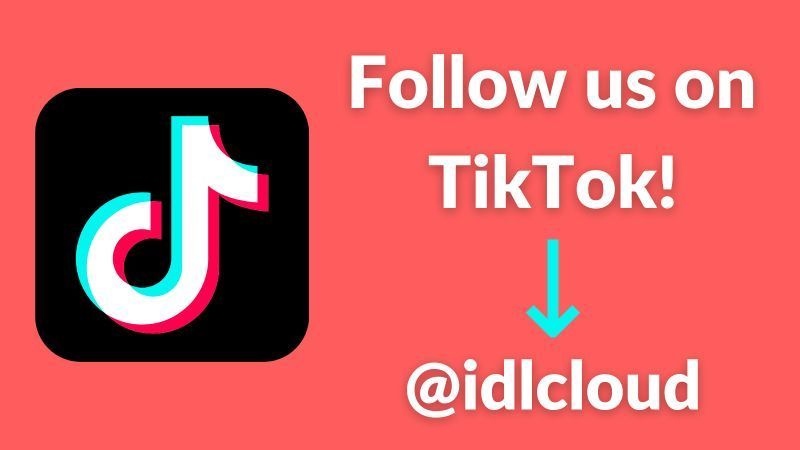 Have you followed us on TikTok? 📱

Follow us to keep up with our latest videos!⬇️
@IDLcloud

#tiktok #tiktokers #edtech #teacherchat