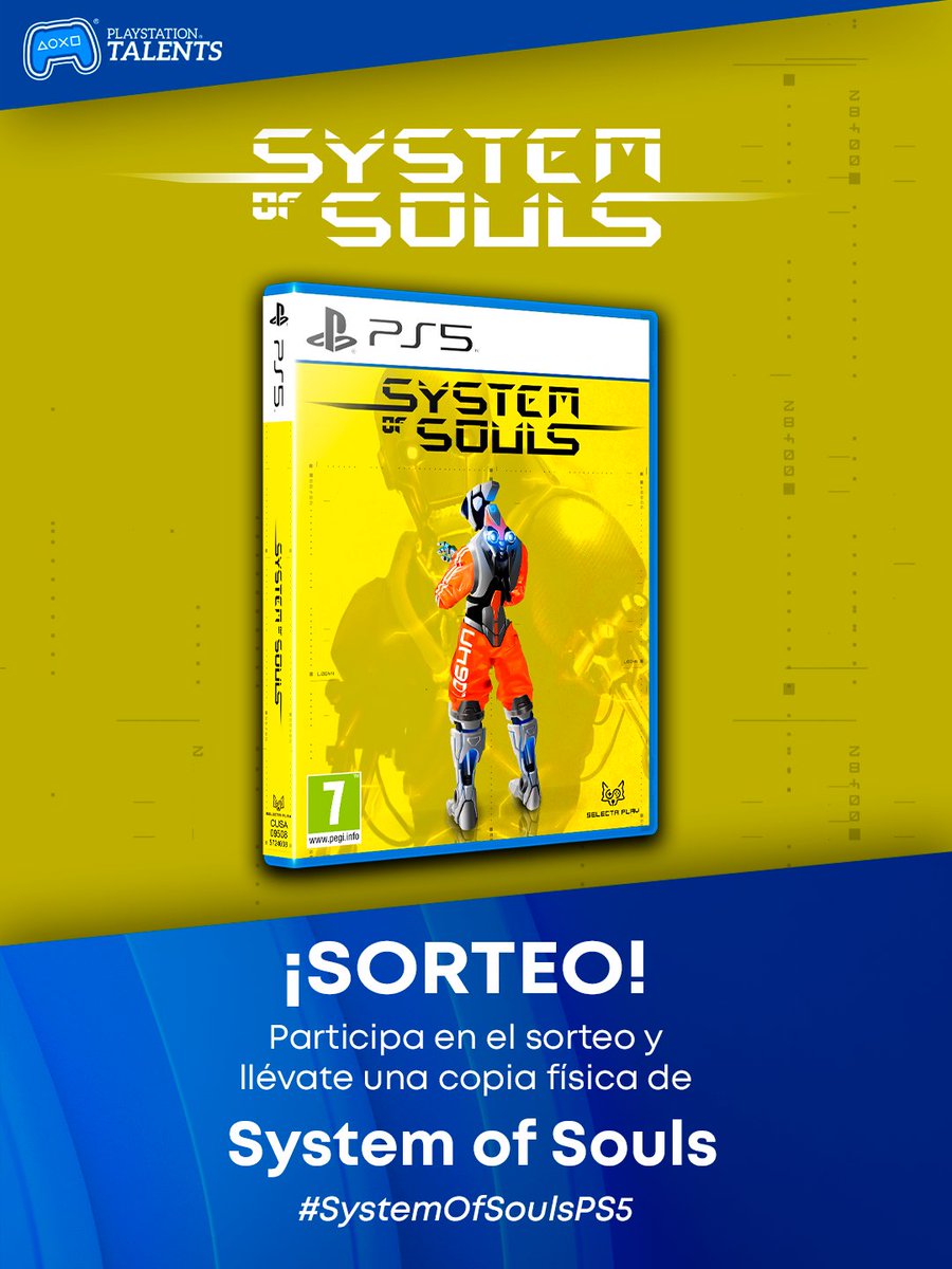 reservademana's tweet image. SORTEAMOS 1 edición física para PS5 de System of Souls, gracias a @PSTalents. Para conseguirlo solo tenéis que seguir a @reservademana y a @PSTalents , hacer RT y respondernos usando el hashtag #SystemOfSoulsPS5. Podéis participar hasta el lunes 12 de junio.