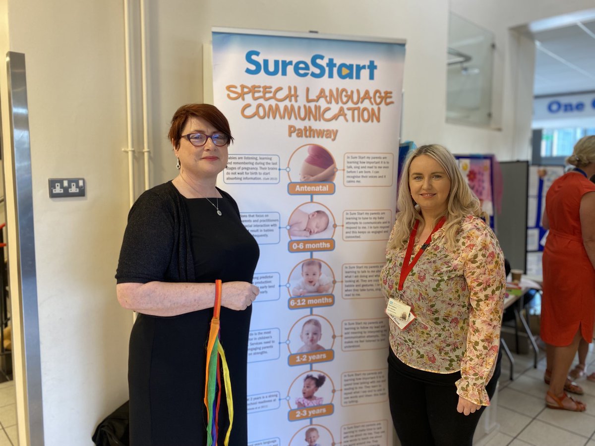 Surestart Speech and Language promotion @ Bonding Before Birth Infant Mental Health Conference WHSCT