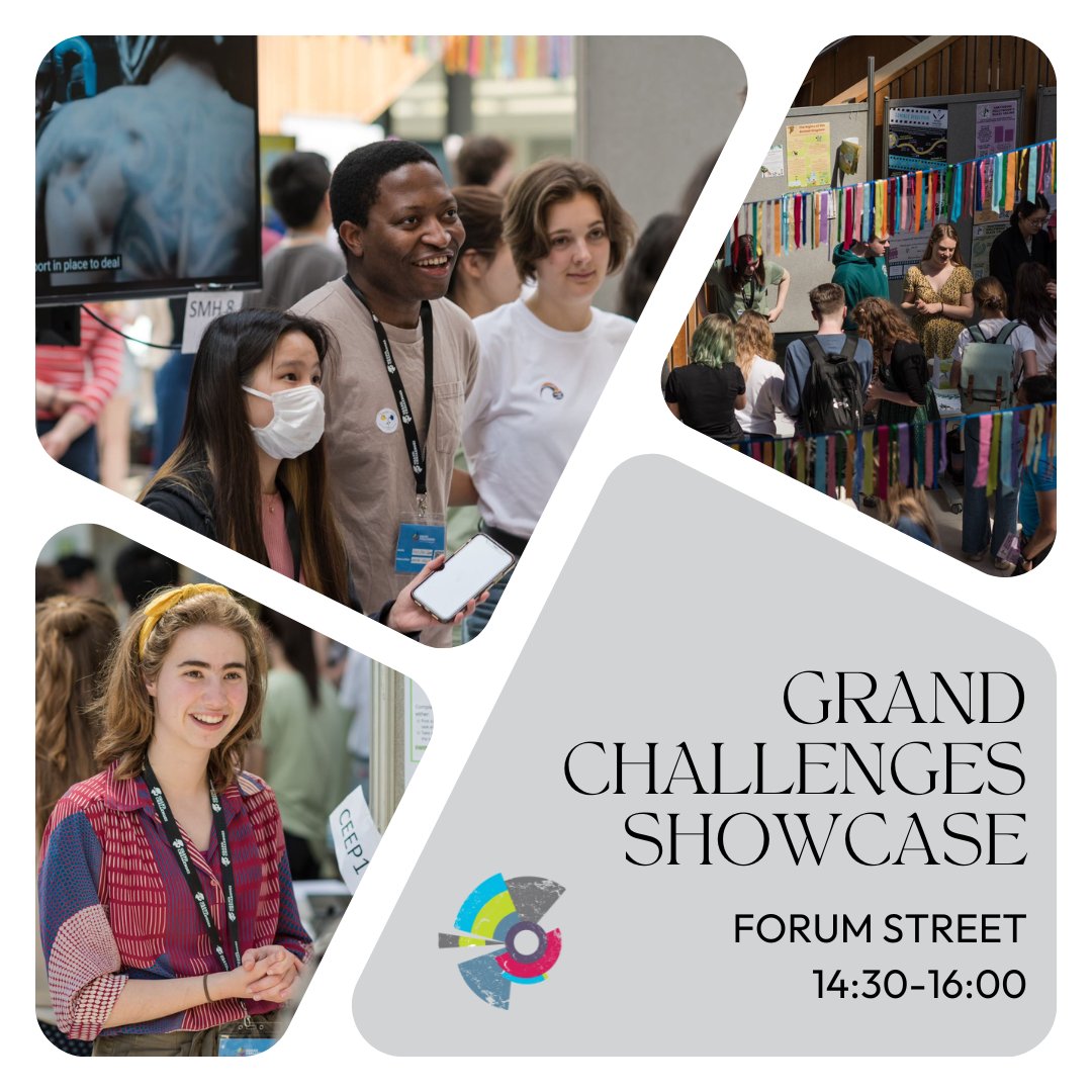 Don't forget to come along to our showcase in the Forum this afternoon to chat with our groups about what they've been working on and find out about their amazing outputs!