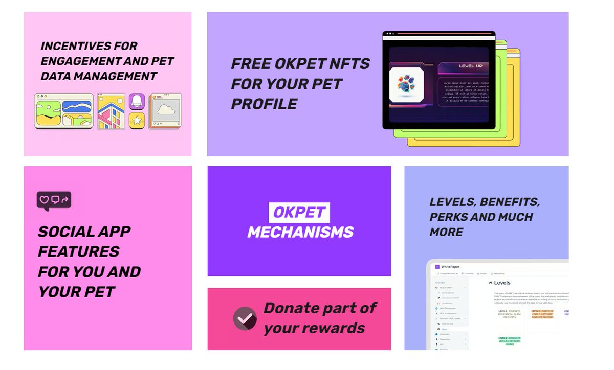 What can we say about #OKPET? 
Nothing much... We prefer to show you, what's coming!

#crypto #build #web3 #pet #care #love