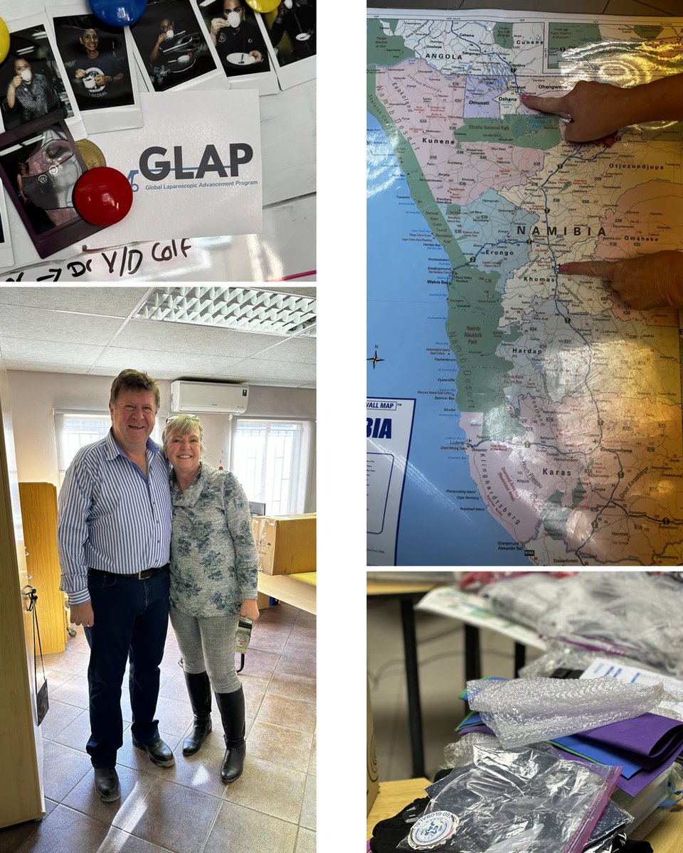Site done. Part of our equipment inventoried in! Thank you Genmed team for your contribution in -kind and commitment to #goglobal #Namibia! 90-day count down begins now! #.globalsurgery #laparoscopy #education #simulation #some4pedsurg #some4surgery #telesimulation #mentor #glap