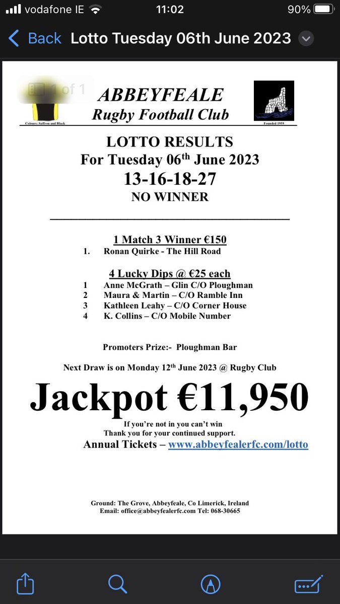 Abbeyfeale Rugby (@abbeyfealerugby) on Twitter photo 
