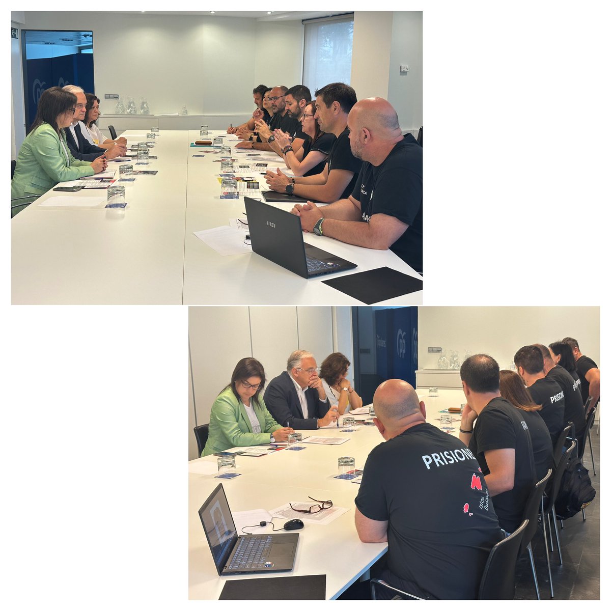 🔵 Finalizada IMPORTANTE REUNIÓN con <a href="/gonzalezpons/">González Pons</a> y <a href="/anadebande/">Ana Vázquez Blanco</a> en Sede de <a href="/ppopular/">Partido Popular</a> en Génova

👉🏼 NEGOCIANDO Nuestro Futuro Socio Laboral y económico y afianzando COMPROMISOS

💪🏼 TU VOTO 🏴 es más importante que nunca para el CAMBIO REAL en Prisiones

El 20-J VOTA 🗳️ a #TAMPM