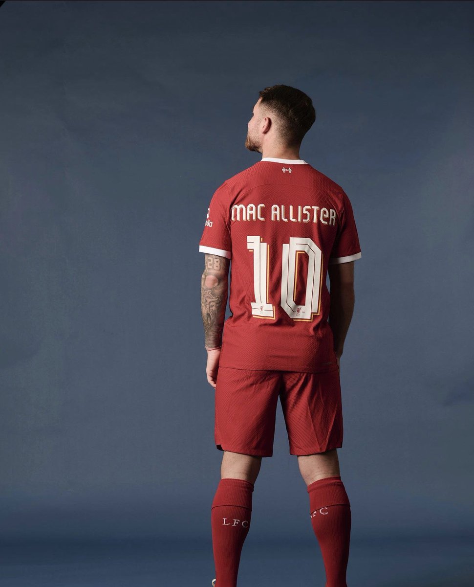 L.F.C. レッドシャツ MAC ALLISTER 10 Liverpool FC 25/26 MAC
