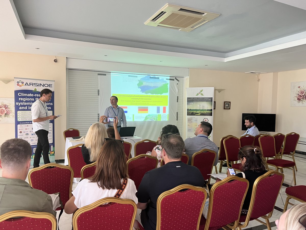 📍 Skiathos 🇬🇷 This week #ARSINOE travels to the Greek islands and shares valuable #climateresilience insights with international experts at the #CEMEPE2023 & Secotox Conference special session! 🌟 @cinea_eu @CLaspidou @GiannisAdamos