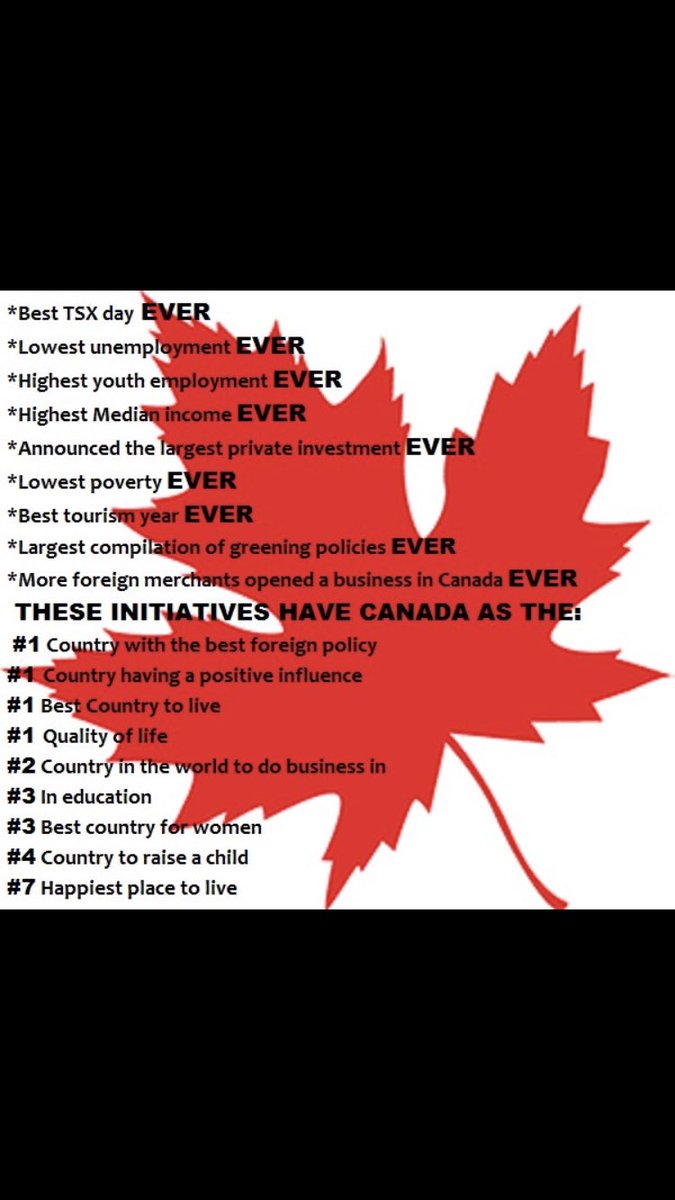 🇨🇦HAPPY FRIDAY CANADA🇨🇦 It’s a good day to remember we live in the best country on the planet. Oh, Canada!🇨🇦#IStandWithTrudeau🇨🇦