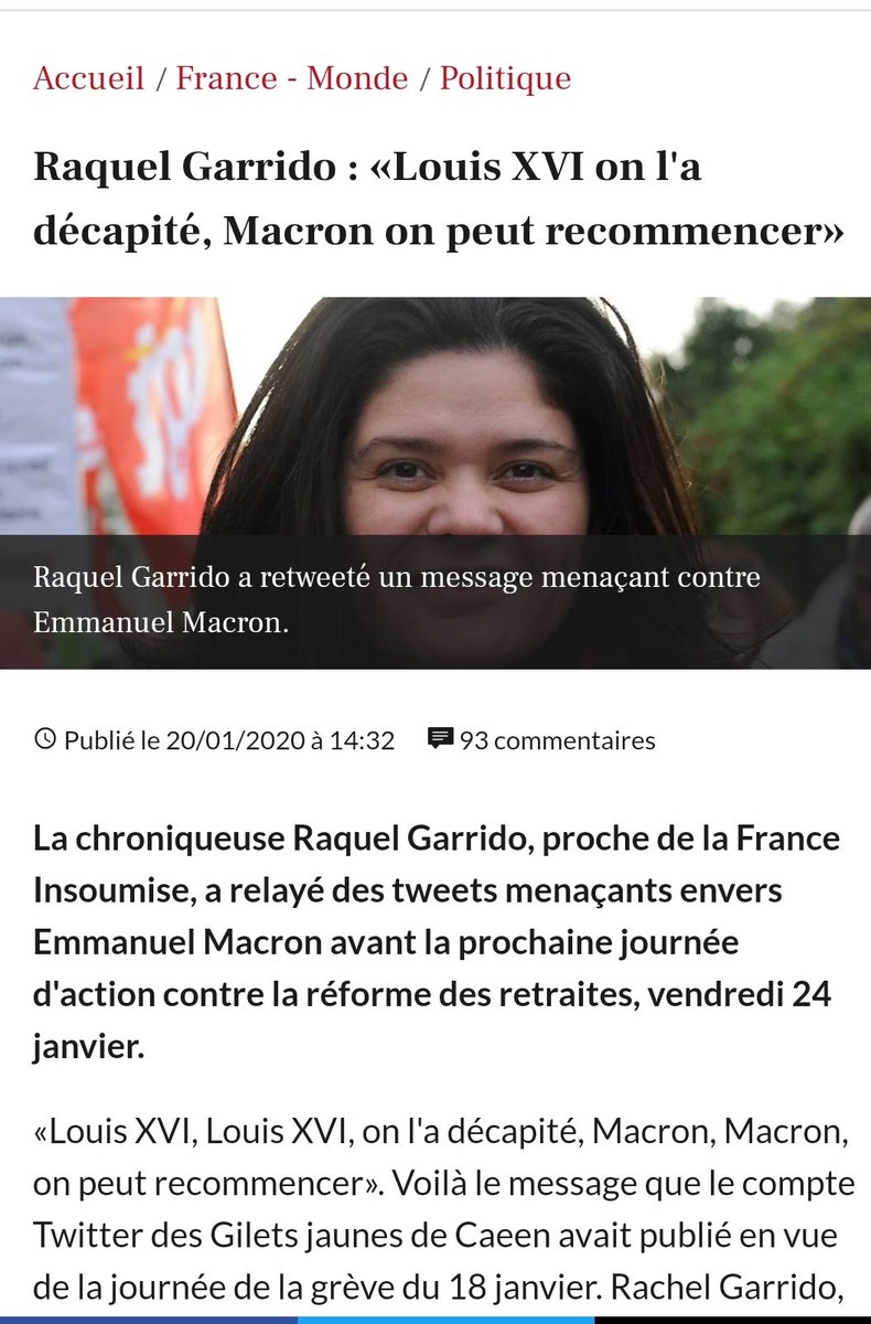 BB01Brigitte's tweet photo. @JLMelenchon @PrudhommeLoic RAF

C'est seulement de l'art, une désobéissance civile...
A-t-il reçu un coup de couteau?
A-t-il été menacé d'être décapité?
Donc dossier classé comme pour les #ViolencesConjugales
#Harcelements
#Viols
#VSS...
Vos petites mains menacent, détruisent, insultent...semez et récoltez https://t.co/vOCJIcx5Ax