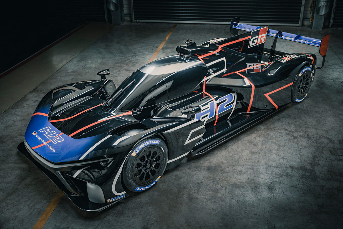 en_toyota's tweet photo. TOYOTA GAZOO Racing Unveils
‘GR H2 Racing Concept’ at Le Mans 24 Hours

https://t.co/3qxBeepjao

#LeMans24 #WEC https://t.co/eswDn2I16G